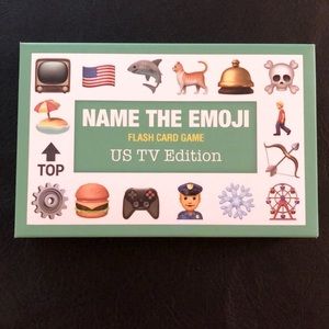 Name The Emoji Card Game US TV Edition